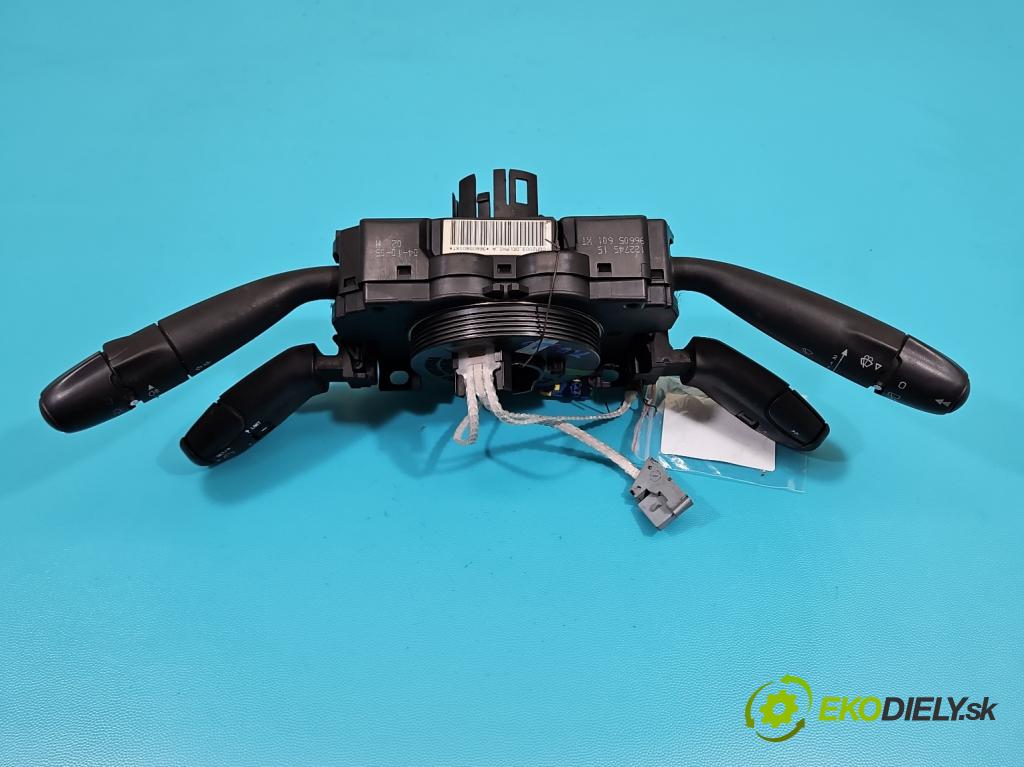 Peugeot 307 1.6 hdi 90 HP manual 66 kW 1560 cm3 5- prepínač komplex: 96605601XT (Prepínacie páčky pod volantom)