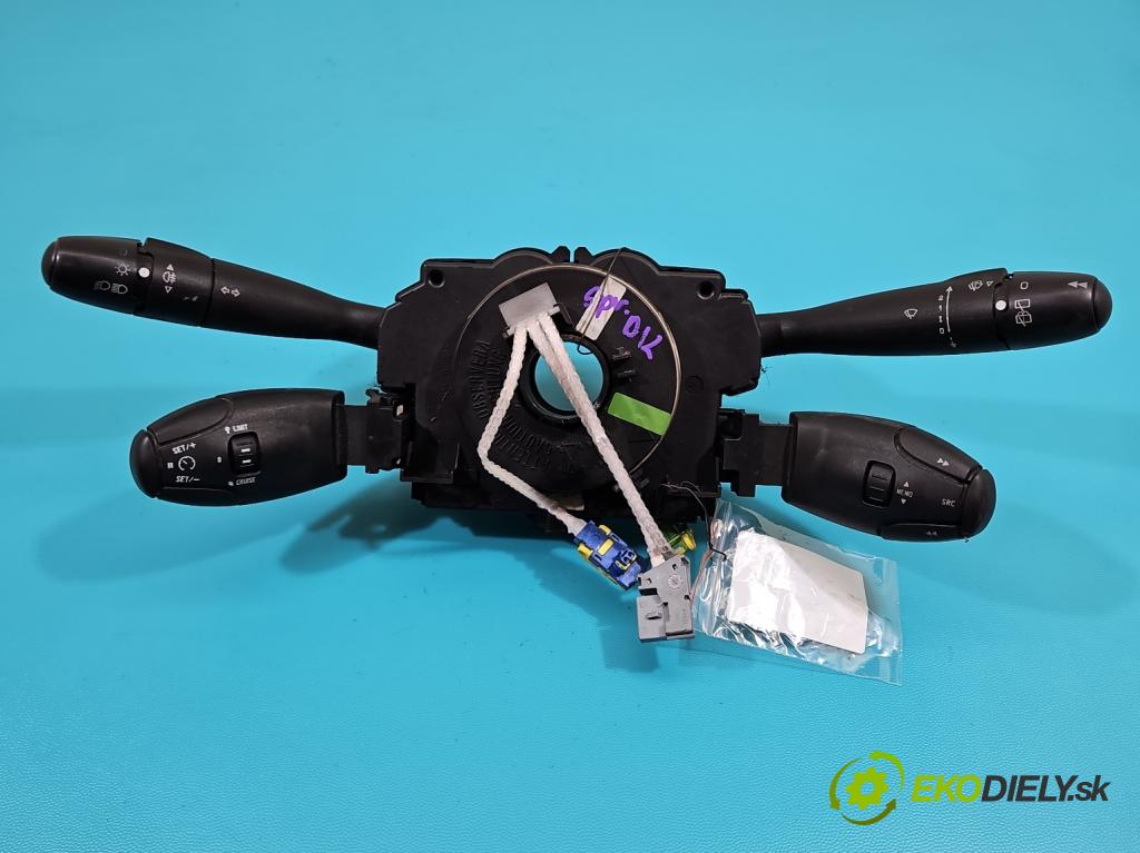 Peugeot 307 1.6 hdi 90 HP manual 66 kW 1560 cm3 5- prepínač komplex: 96605601XT (Prepínacie páčky pod volantom)