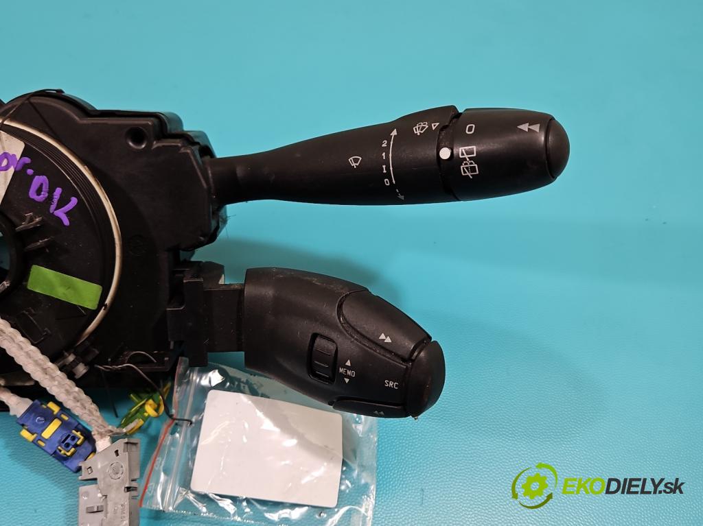 Peugeot 307 1.6 hdi 90 HP manual 66 kW 1560 cm3 5- prepínač komplex: 96605601XT (Prepínacie páčky pod volantom)