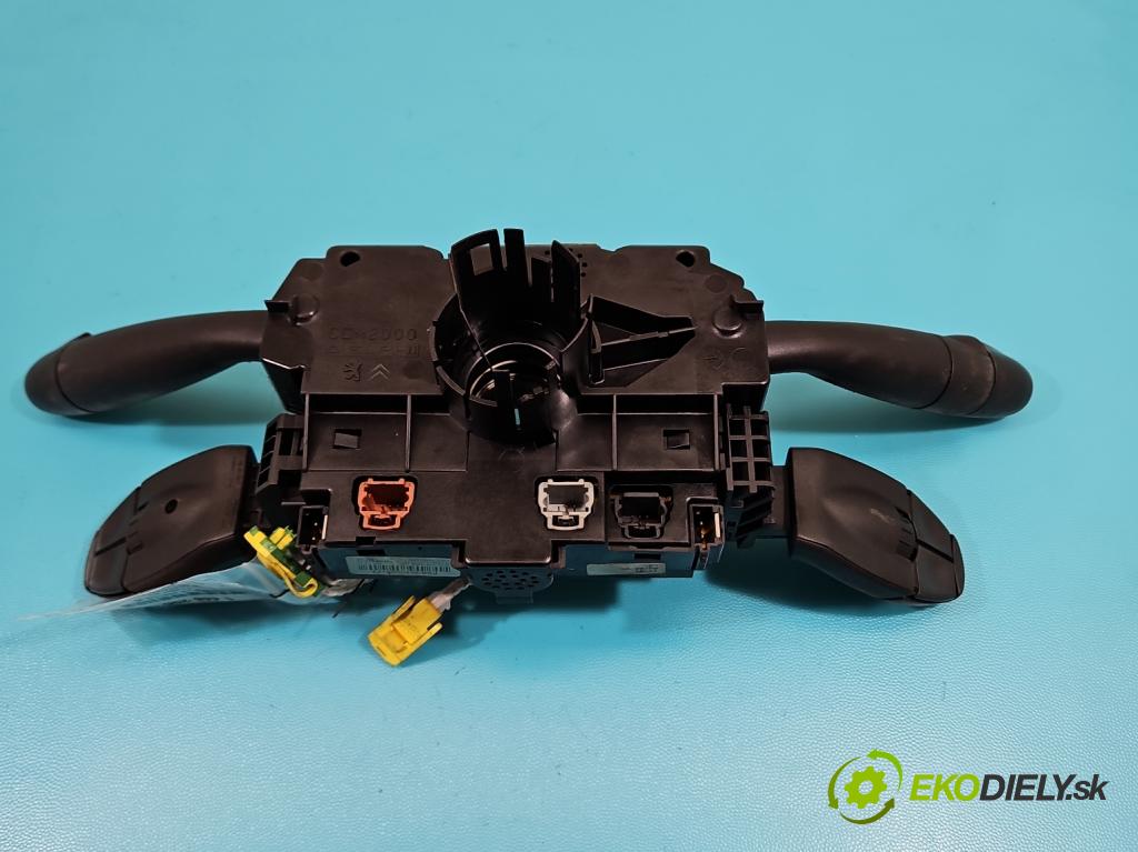 Peugeot 307 1.6 hdi 90 HP manual 66 kW 1560 cm3 5- prepínač komplex: 96605601XT (Prepínacie páčky pod volantom)