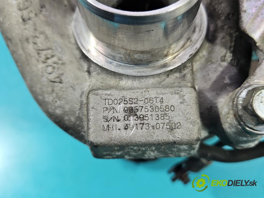 Peugeot 307 1.6 hdi 90 HP manual 66 kW 1560 cm3 5- turbodúchadlo, turbo 49173-07502 (Turbodúchadlo (kompletné))