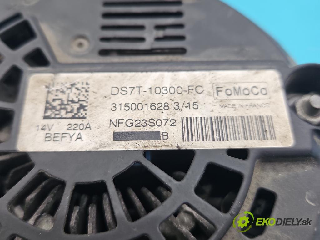 Ford Mondeo Mk5 2014-2022 2.0 tdci 179KM automatic 132 kW 1999 cm3 5- Alternator DS7T-10300-FC (Alternátor)