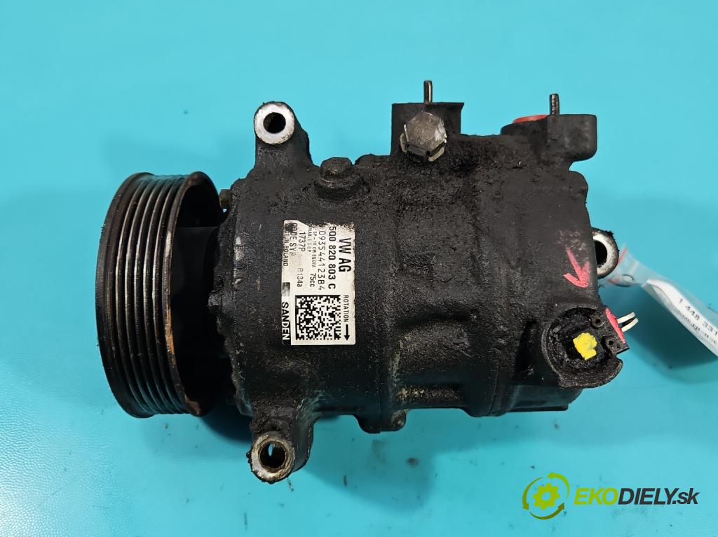 Skoda Rapid 2012-2019 1.2 TSI 86 HP manual 63 kW 1197 cm3 5- Kompresor: klimatizácie 5Q0820803C (Kompresor klimatizácie)