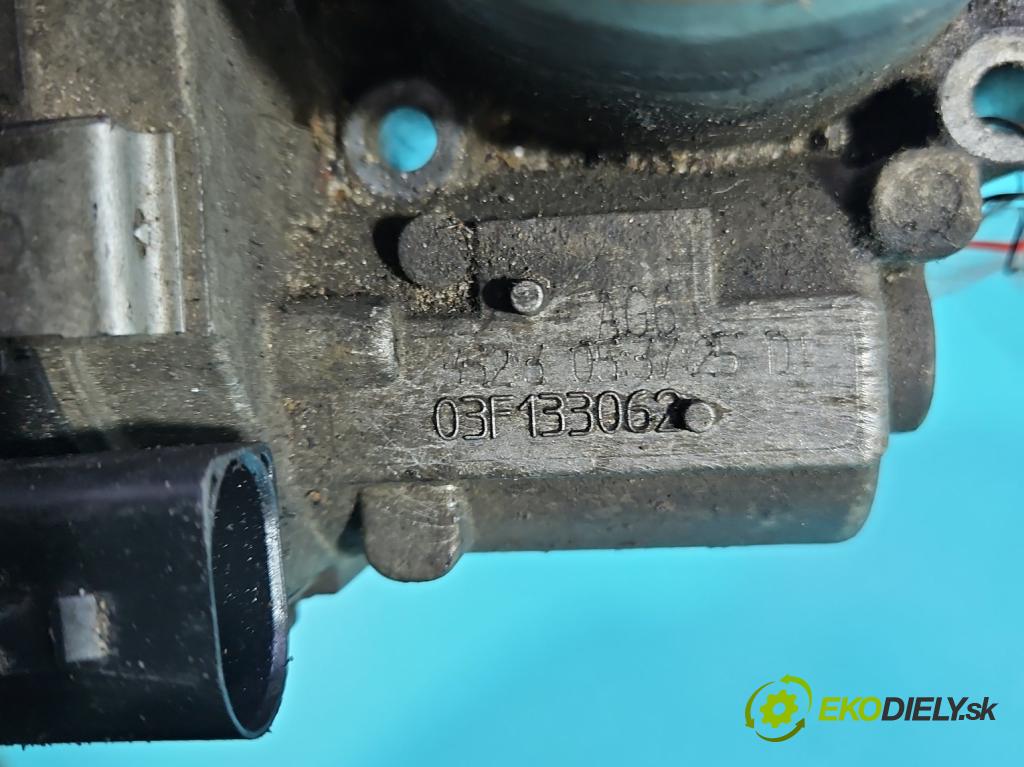 Skoda Rapid 2012-2019 1.2 TSI 86 HP manual 63 kW 1197 cm3 5- klapka 03F133062 (Škrtiaca klapka)