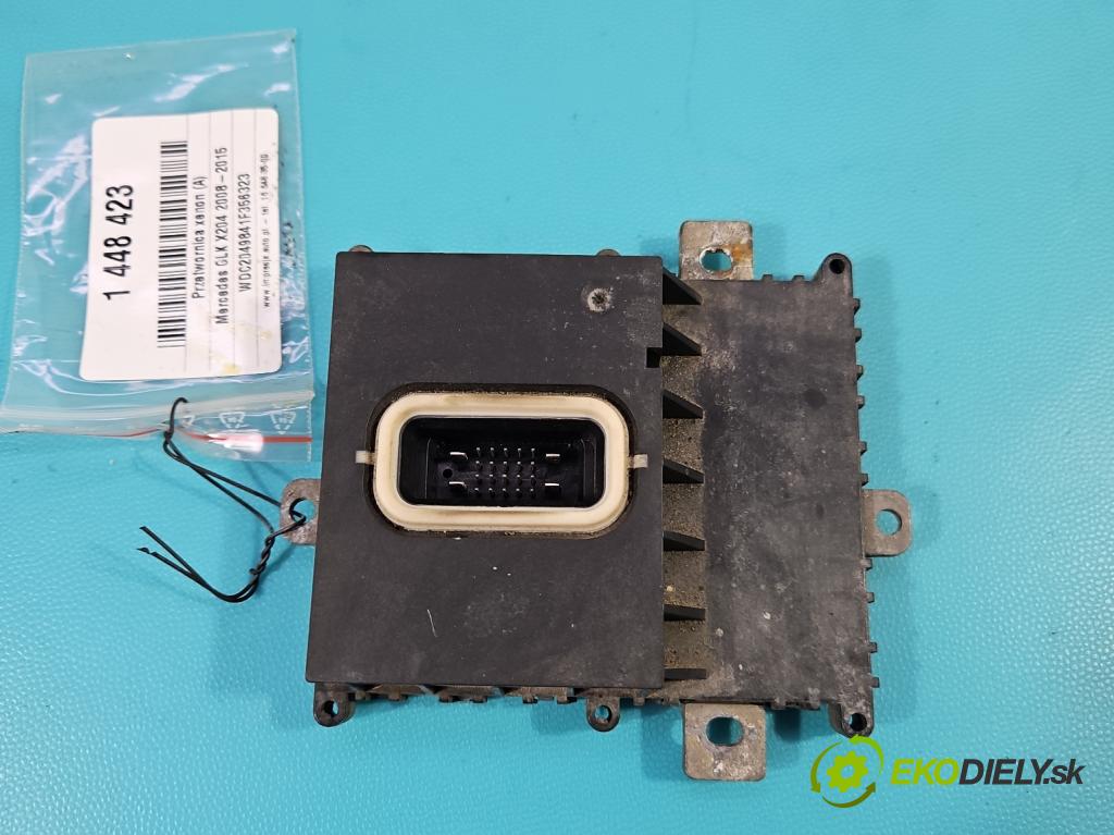 Mercedes GLK X204 2008-2015 2,2.0 CDI 170 HP automatic 125 kW 2143 cm3 5- střídač: xenon A2048708326 (Riadiaca jednotka xenónu)