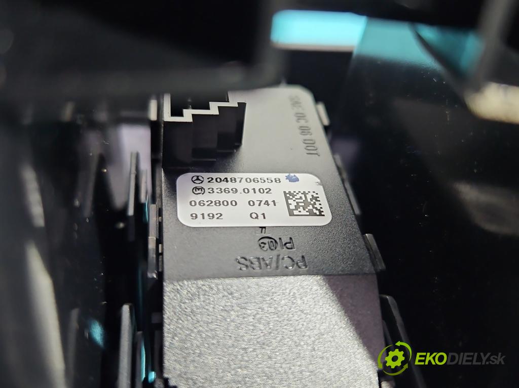 Mercedes GLK X204 2008-2015 2,2.0 CDI 170 HP automatic 125 kW 2143 cm3 5- Mřížka: kúrenia stredová A2048305154 (Mriežka kúrenia (fukár))