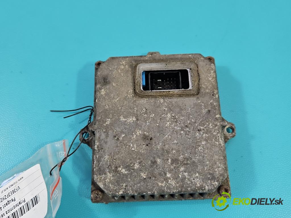 Peugeot 407 2.2 16V 158 HP manual 116 kW 2230 cm3 5- střídač: xenon 1307329095 (Riadiaca jednotka xenónu)