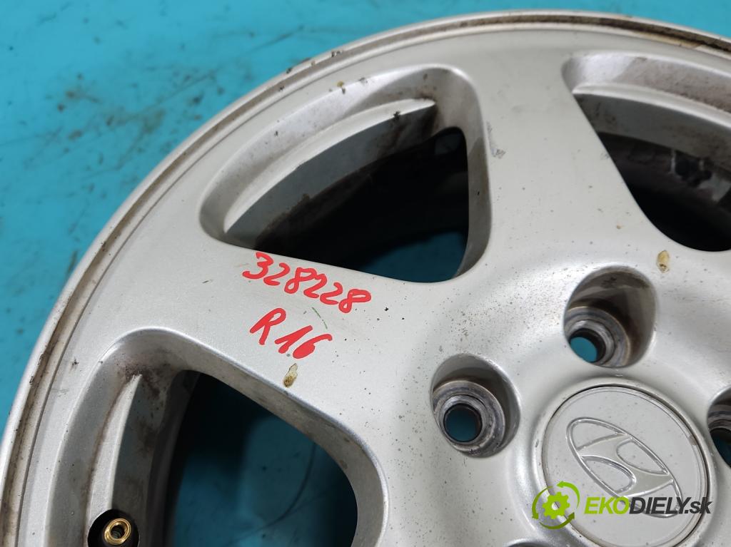 Hyundai Sonata V 2004-2009 2.4 16V 162 HP manual 119 kW 2359 cm3 4- Felga hliník: 16" komplet