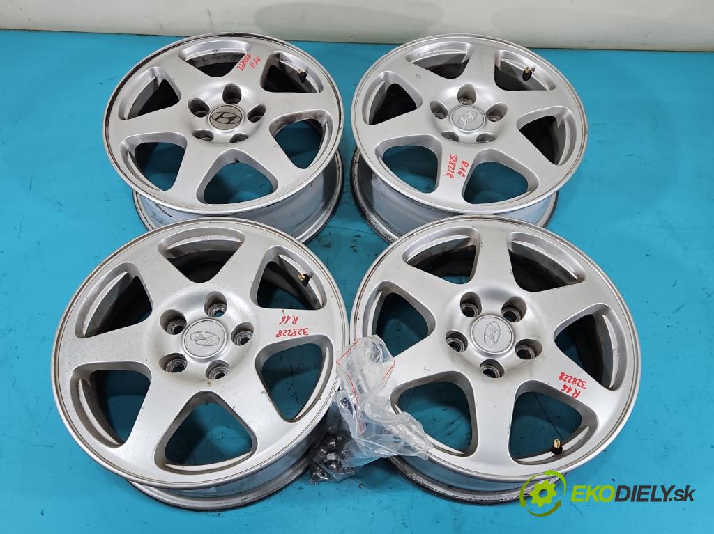 Hyundai Sonata V 2004-2009 2.4 16V 162 HP manual 119 kW 2359 cm3 4- Felga hliník: 16