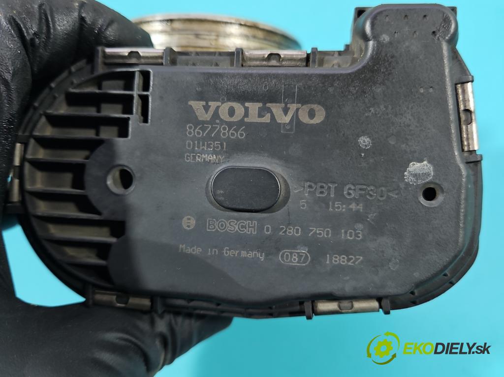 Volvo S80 I 1998-2006 2.0 T 190 HP automatic 140 kW 1984 cm3 4- klapka 8677866 (Škrtiaca klapka)
