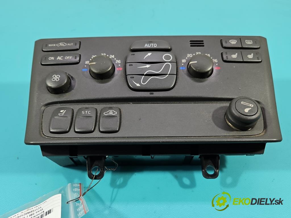Volvo S80 I 1998-2006 2.0 T 190 HP automatic 140 kW 1984 cm3 4- panel kúrenia 7923