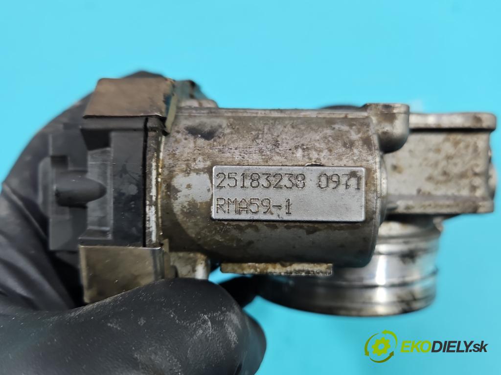 Chevrolet Orlando 2.0 VCDI 163 hp manual 120 kW 1998 cm3 5- škrticí klapka RMA59-1 (Škrticí klapky)