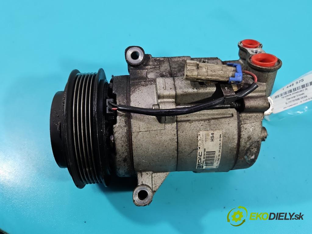 Chevrolet Orlando 2.0 VCDI 163 hp manual 120 kW 1998 cm3 5- Kompresor: klíma 13314480 (Kompresory)