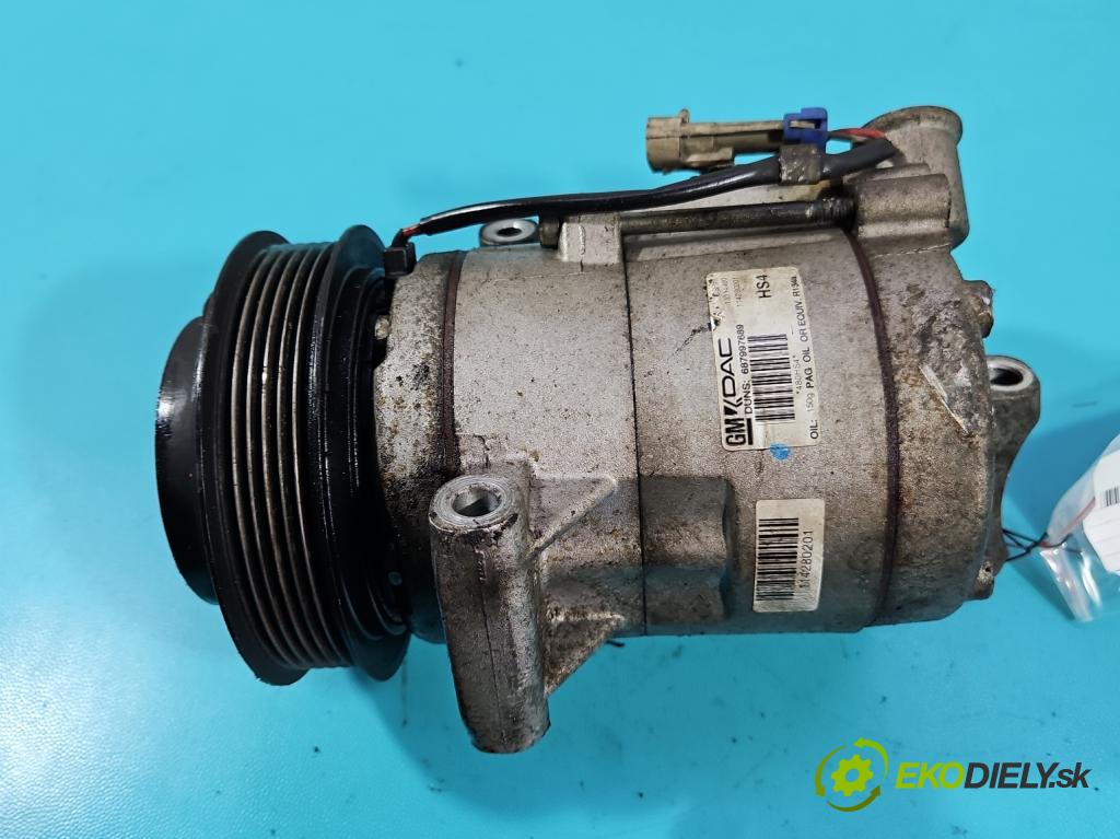 Chevrolet Orlando 2.0 VCDI 163 hp manual 120 kW 1998 cm3 5- Kompresor: klíma 13314480 (Kompresory)