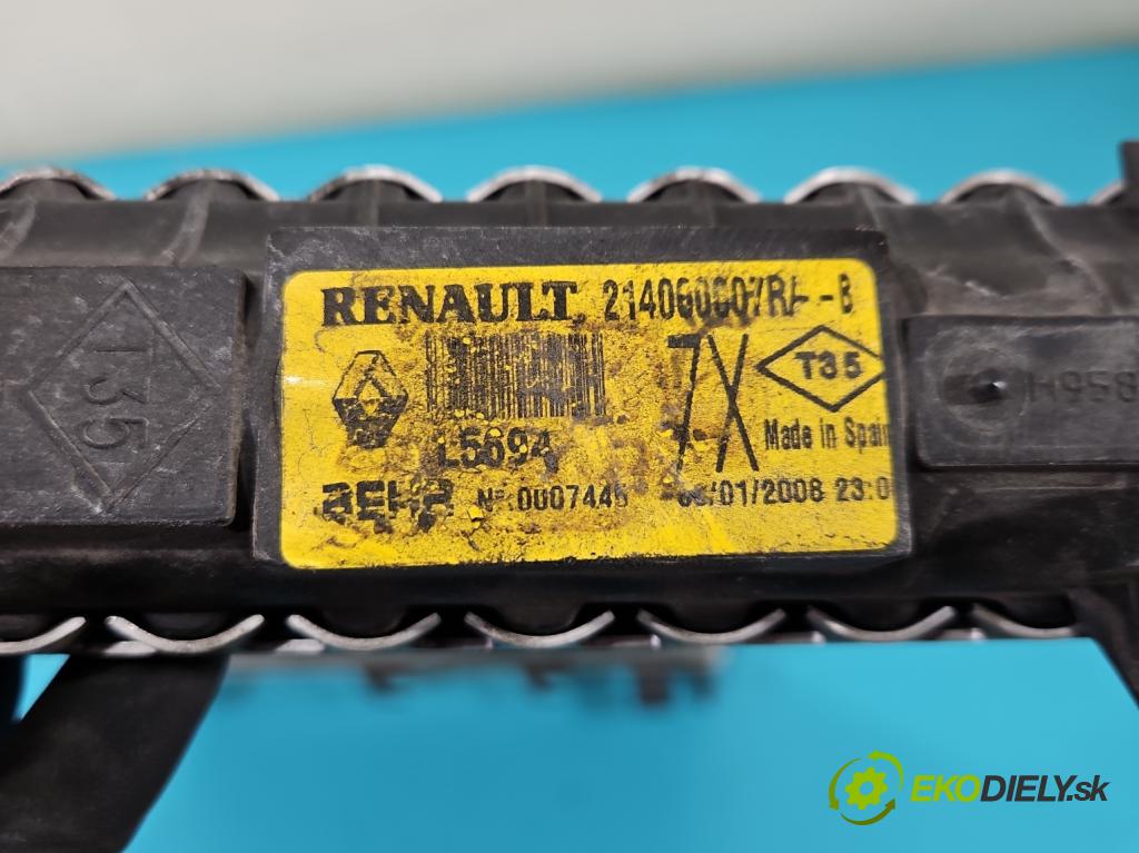 Renault Laguna III 2007-2015 2.0 16V 140 hp manual 103 kW 1997 cm3 5- Chladič vody 214100001R/C (Chladiče vody)