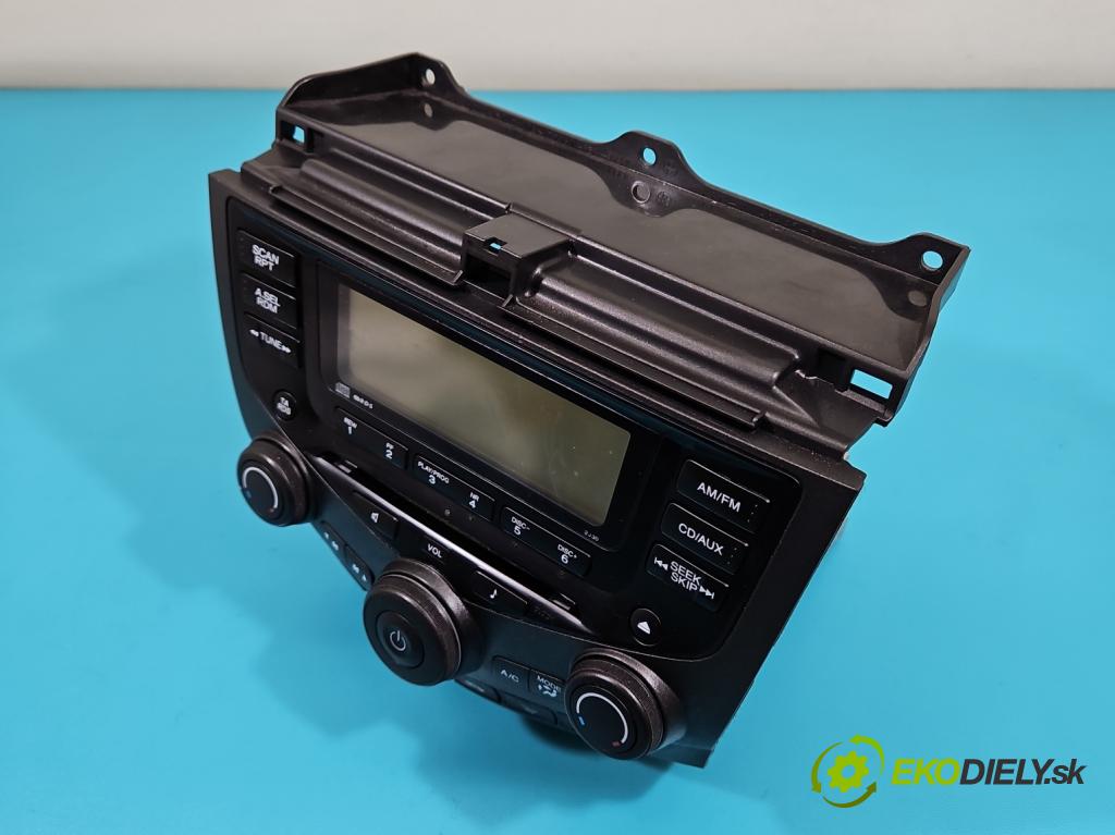 Honda Accord VII 2002-2008 2.0 16V 155 HP manual 114 kW 1998 cm3 4- Radio originál 39050-SEA-G110-M1
