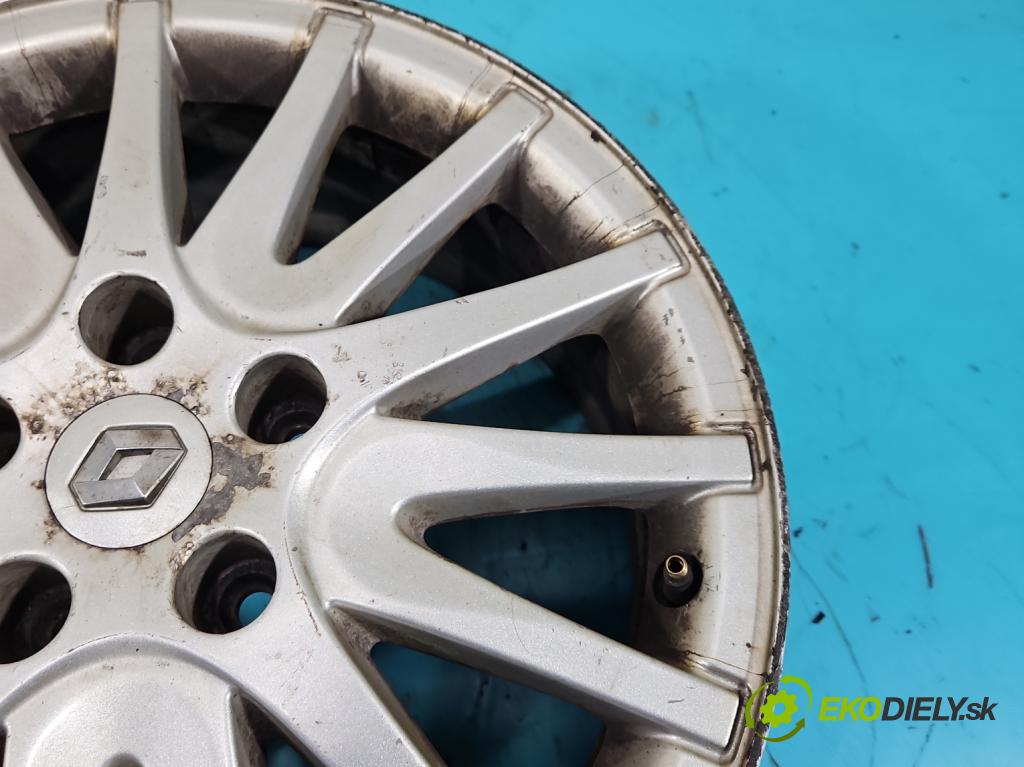 Renault Laguna III 2007-2015 2.0 16V 140 HP manual 103 kW 1997 cm3 5- Felga hliník: 17" komplet