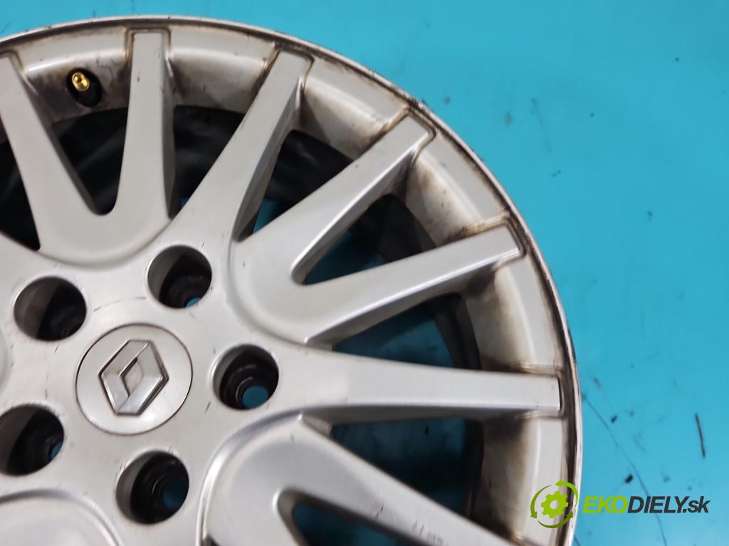 Renault Laguna III 2007-2015 2.0 16V 140 HP manual 103 kW 1997 cm3 5- Felga hliník: 17" komplet