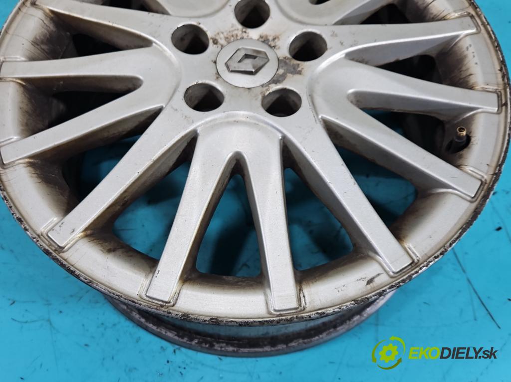 Renault Laguna III 2007-2015 2.0 16V 140 HP manual 103 kW 1997 cm3 5- Felga hliník: 17" komplet