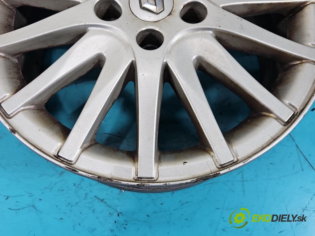 Renault Laguna III 2007-2015 2.0 16V 140 HP manual 103 kW 1997 cm3 5- Felga hliník: 17" komplet