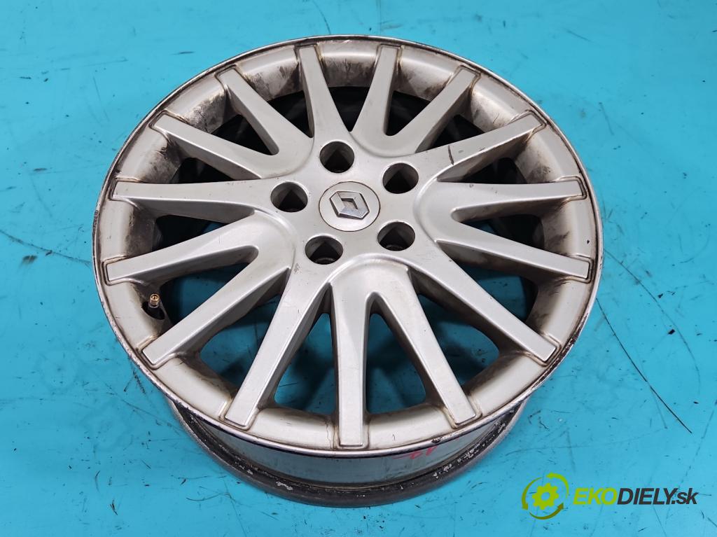 Renault Laguna III 2007-2015 2.0 16V 140 HP manual 103 kW 1997 cm3 5- Felga hliník: 17" komplet