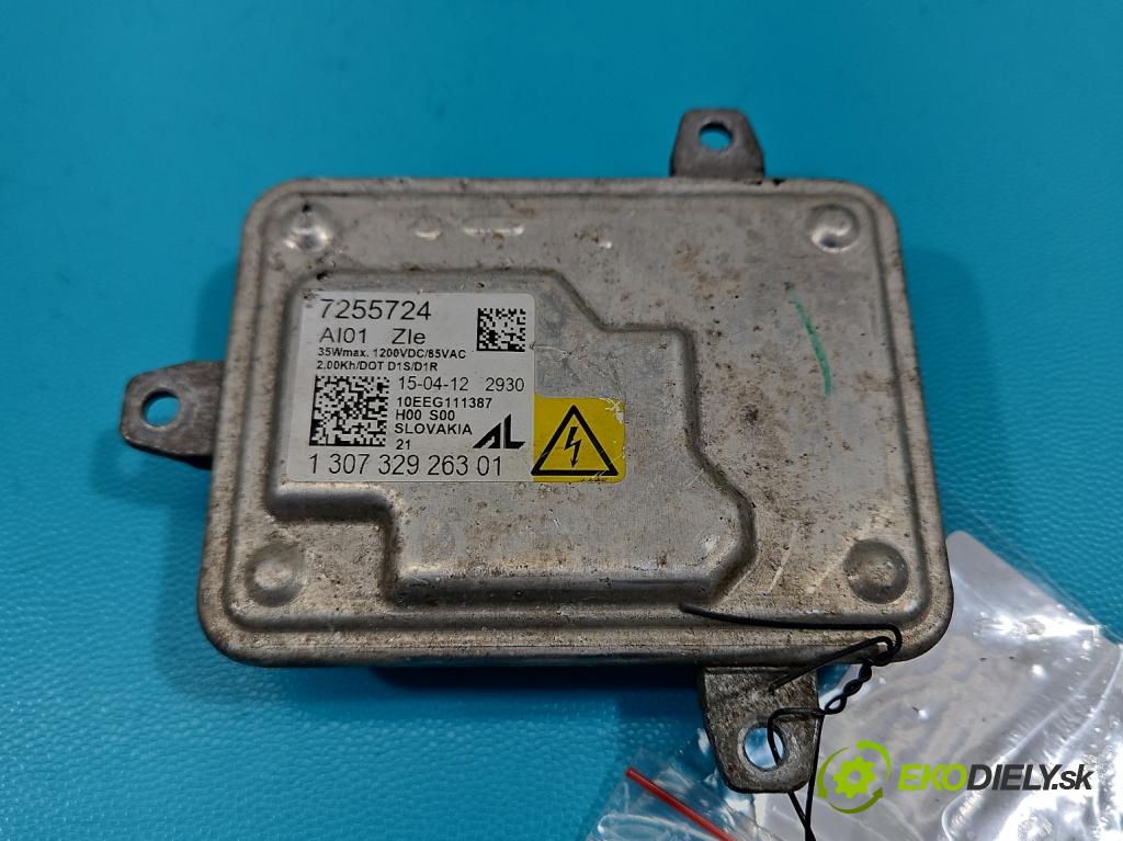 Bmw X3 F25 2010-2017 2.0d 184hp automatic 135 kW 1995 cm3 5- střídač: xenon 7255724 (Riadiaca jednotka xenónu)