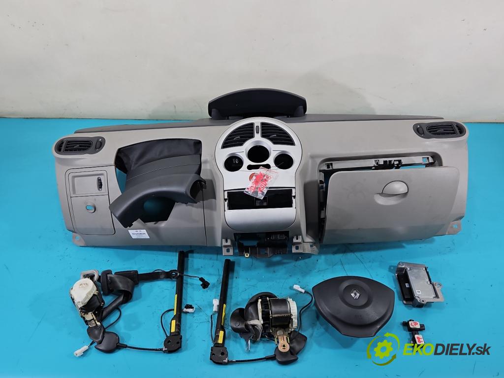 Renault Modus 1.4 16V 98 HP manual 72 kW 1390 cm3 5- kokpit,pristrojová doska rozdeľovacia 