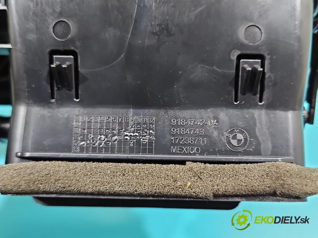 Bmw X3 F25 2010-2017 2.0d 184hp automatic 135 kW 1995 cm3 5- Mřížka: kúrenia stredová 9184742-04 (Mriežka kúrenia (fukár))