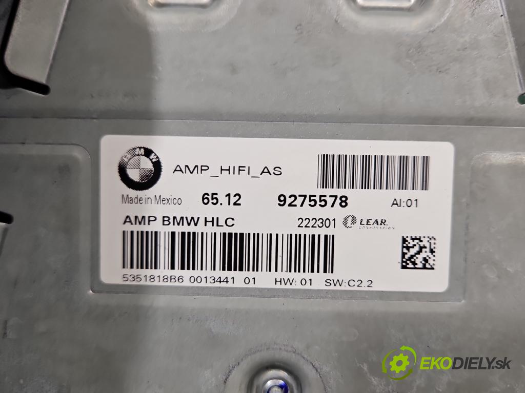 Bmw X3 F25 2010-2017 2.0d 184hp automatic 135 kW 1995 cm3 5- Zesilovač: 9275578 (Zosilňovač)