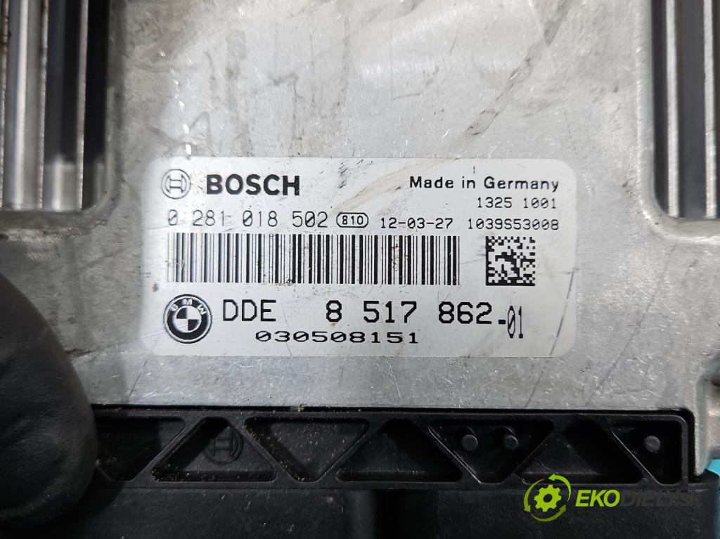 Bmw X3 F25 2010-2017 2.0d 184hp automatic 135 kW 1995 cm3 5- riadiaca jednotka motora DDE8517862