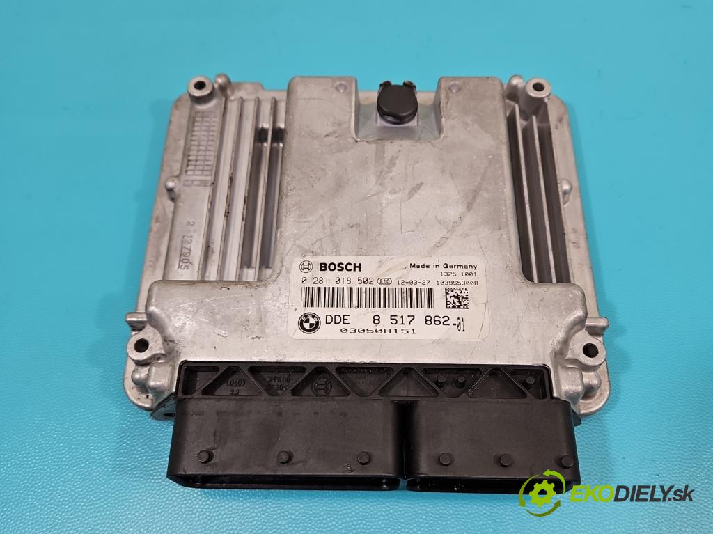 Bmw X3 F25 2010-2017 2.0d 184hp automatic 135 kW 1995 cm3 5- riadiaca jednotka motora DDE8517862