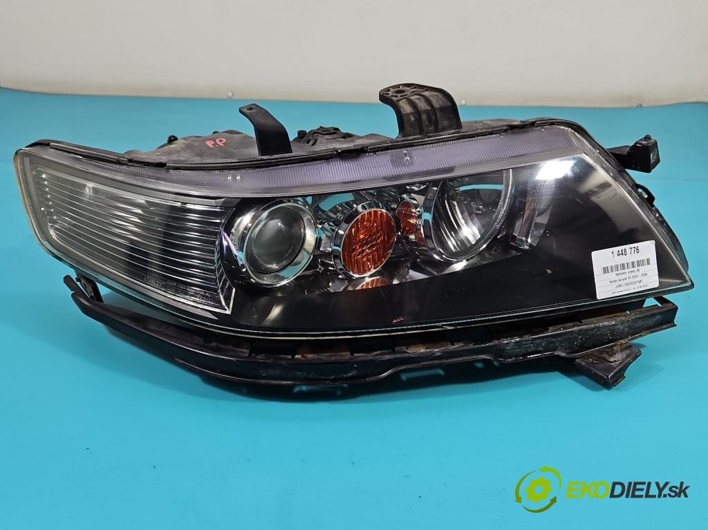 Honda Accord VII 2002-2008 2.0 16V 155 HP manual 114 kW 1998 cm3 4- Reflektor: pravý  (Svetlo predné pravé)