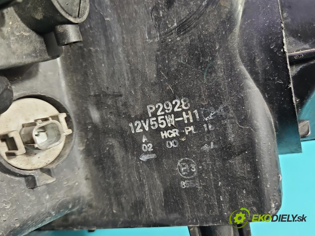 Honda Accord VII 2002-2008 2.0 16V 155 HP manual 114 kW 1998 cm3 4- Reflektor: pravý  (Svetlo predné pravé)