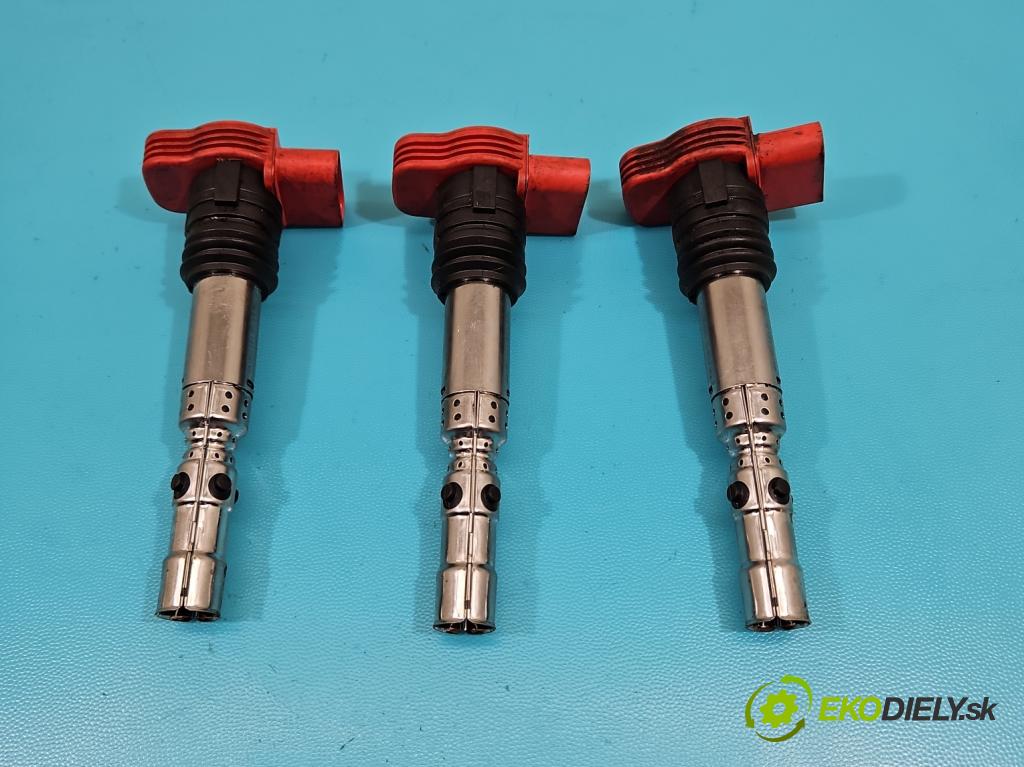 Audi A6 C5 1997-2004 3.0 V6 220KM automatic 162 kW 2976 cm3 5- cievka zapaľovacia 06C905115M (Zapaľovacia cievka)