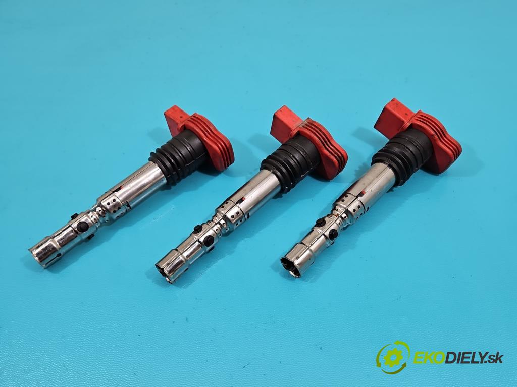 Audi A6 C5 1997-2004 3.0 V6 220KM automatic 162 kW 2976 cm3 5- cievka zapaľovacia 06C905115M (Zapaľovacia cievka)