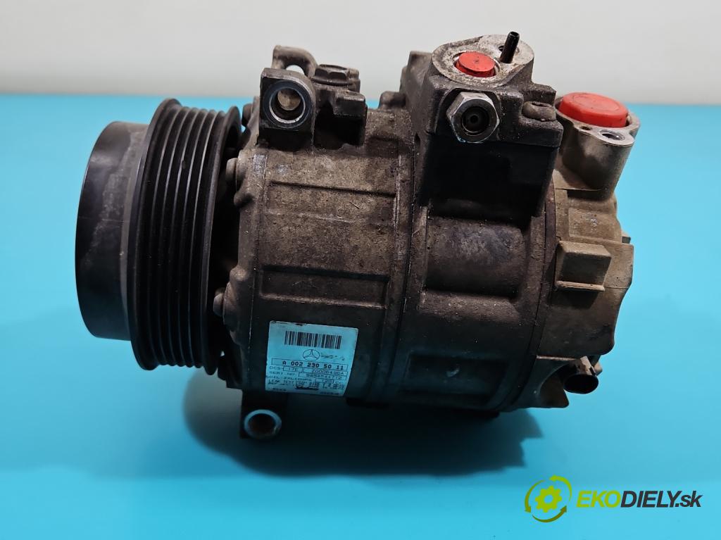 Mercedes GLK X204 2008-2015 2,2.0 CDI 170 HP automatic 125 kW 2143 cm3 5- Kompresor: klimatizácie A0022305011 (Kompresor klimatizácie)