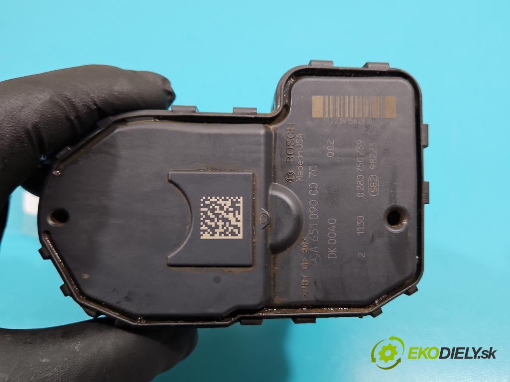 Mercedes GLK X204 2008-2015 2,2.0 CDI 170 HP automatic 125 kW 2143 cm3 5- klapka A6510900070 (Škrtiaca klapka)