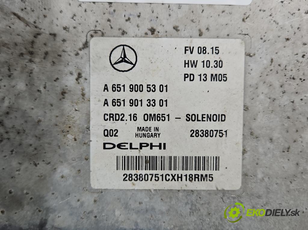 Mercedes GLK X204 2008-2015 2,2.0 CDI 170 HP automatic 125 kW 2143 cm3 5- riadiaca jednotka motora A6519005301