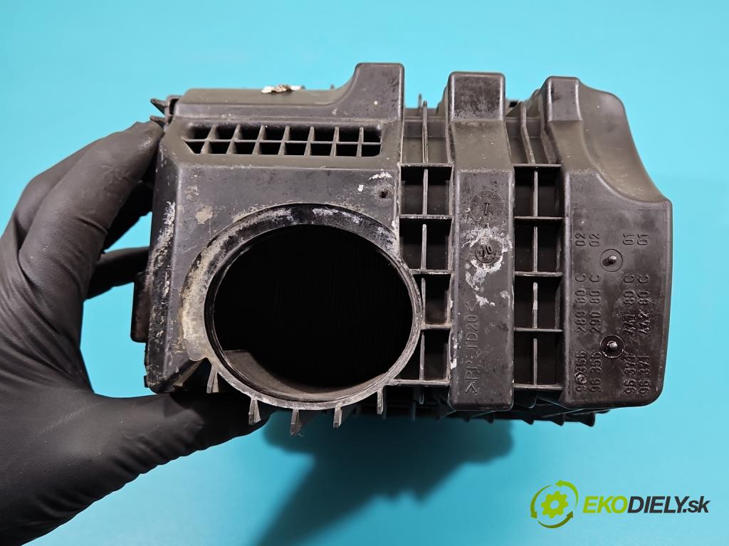 Peugeot 307 1.6 16V 109 HP manual 80 kW 1587 cm3 5- obal filtra vzduchu 9635628980 (Obal filtra vzduchu)