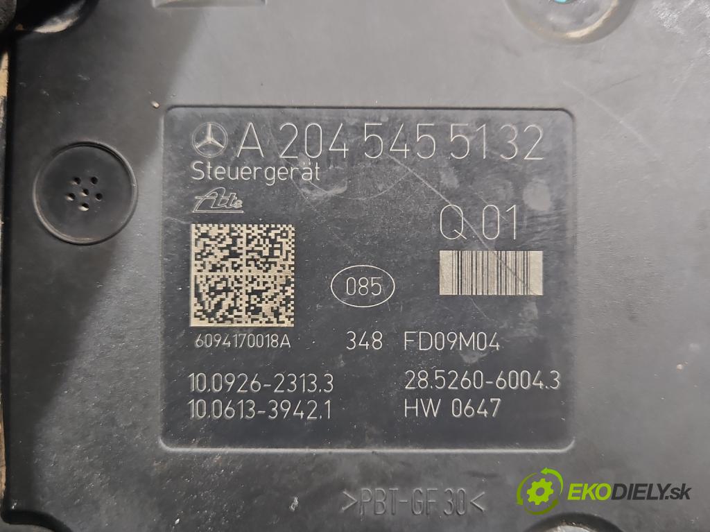 Mercedes GLK X204 2008-2015 2,2.0 CDI 170 HP automatic 125 kW 2143 cm3 5- čerpadlo abs A2044313712 (Pumpa ABS)
