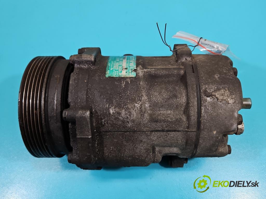 Vw Golf III 1991-1998 1.6 8V 101 hp manual 74 kW 1595 cm3 5- Kompresor: klíma 7M0820803P (Kompresory)