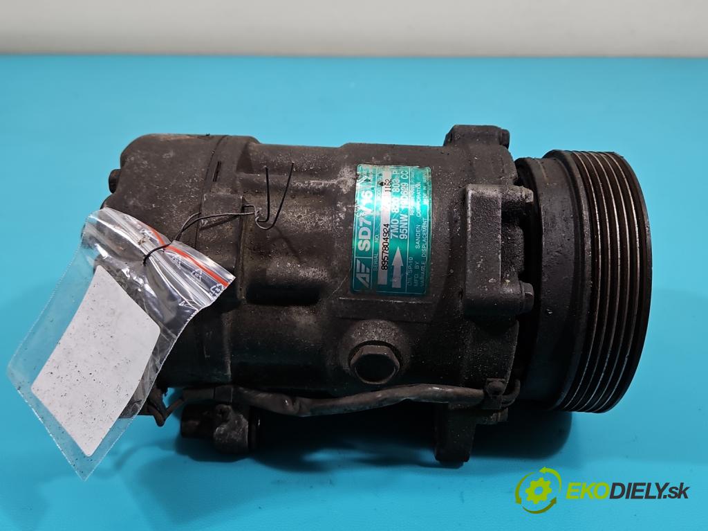 Vw Golf III 1991-1998 1.6 8V 101 hp manual 74 kW 1595 cm3 5- Kompresor: klíma 7M0820803P (Kompresory)