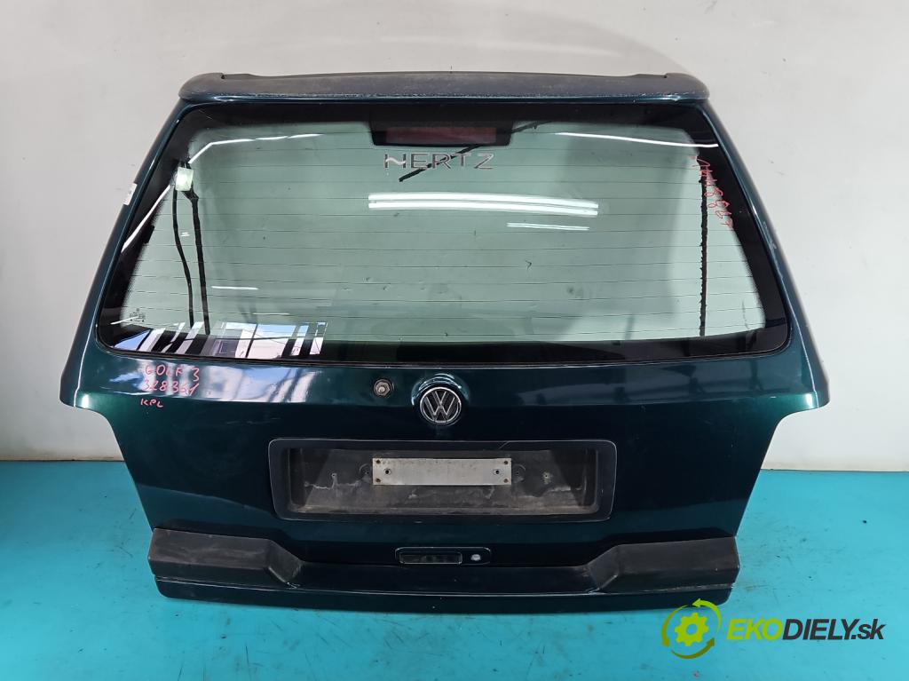 Vw Golf III 1991-1998 1.6 8V 101 hp manual 74 kW 1595 cm3 5- zadní kufrové dveře  (Zadní kapoty)