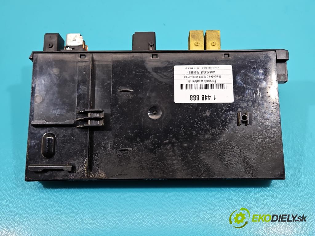 Mercedes C W203 2000-2007 2.0 kompressor 163 HP manual 120 kW 1998 cm3 4- riadiaca jednotka ostatné 0025459701