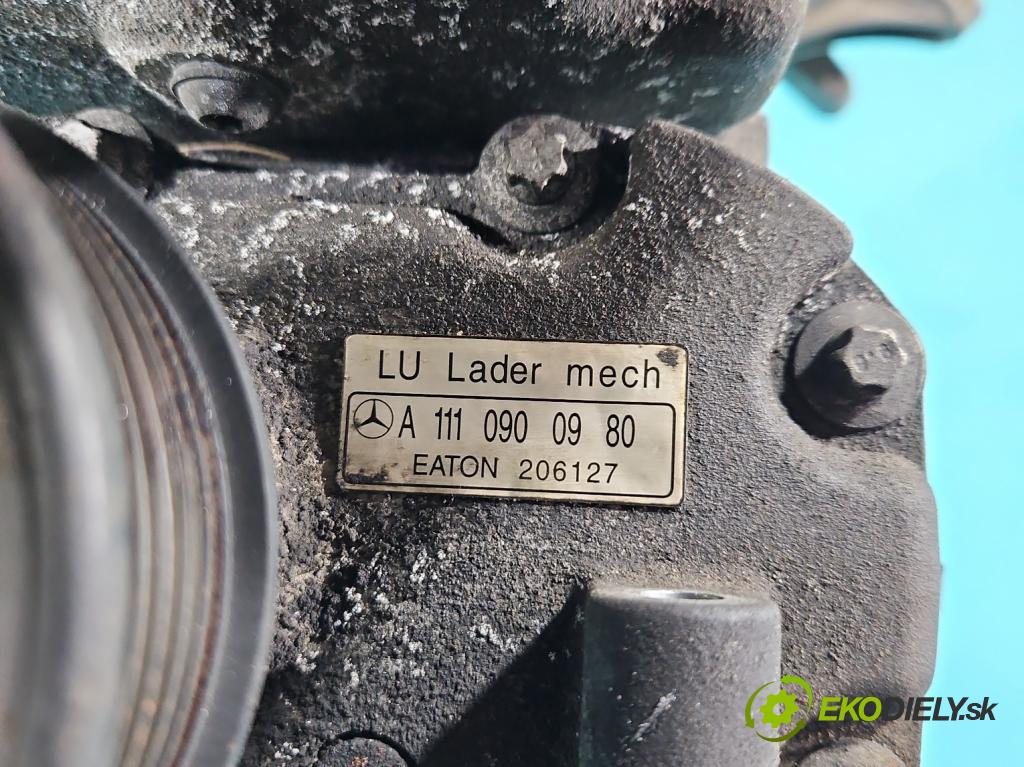 Mercedes C W203 2000-2007 2.0 kompressor 163 hp manual 120 kW 1998 cm3 4- Turbodmychadlo A1110900980 (Turbodúchadla (kompletní))