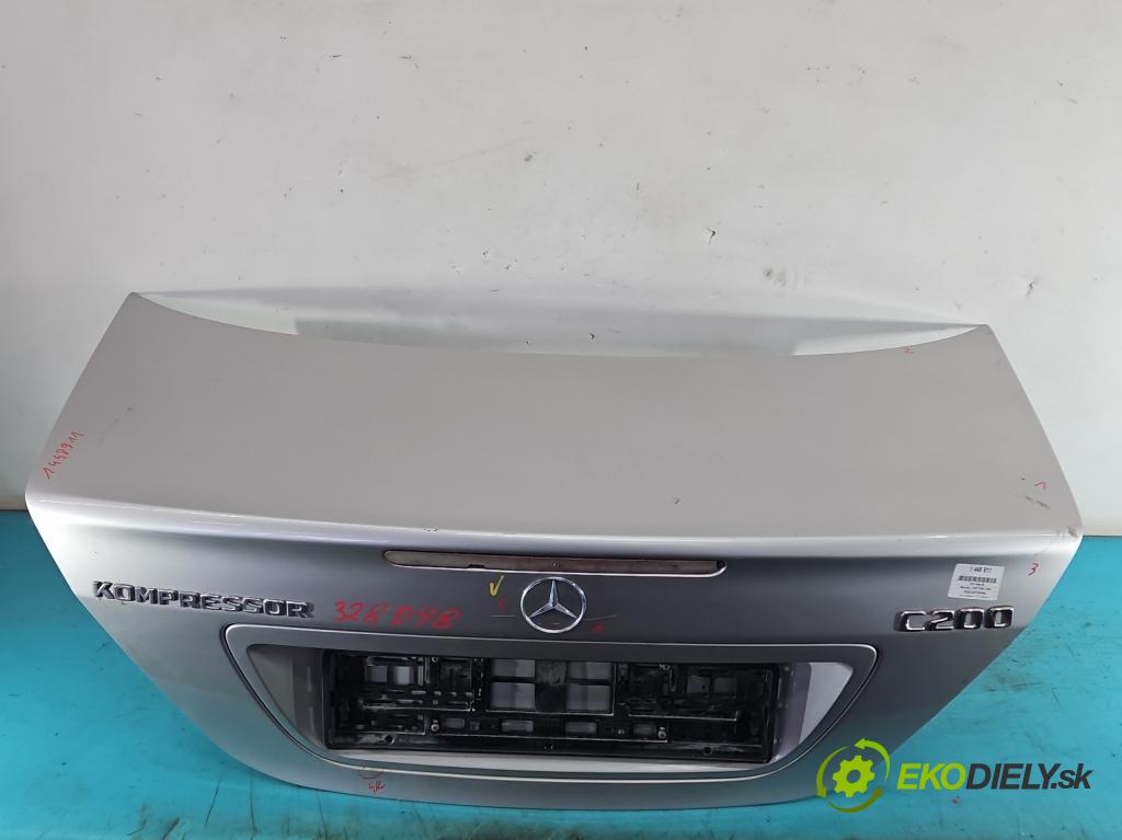 Mercedes C W203 2000-2007 2.0 kompressor 163 hp manual 120 kW 1998 cm3 4- zadní kufrové dveře  (Zadní kapoty)