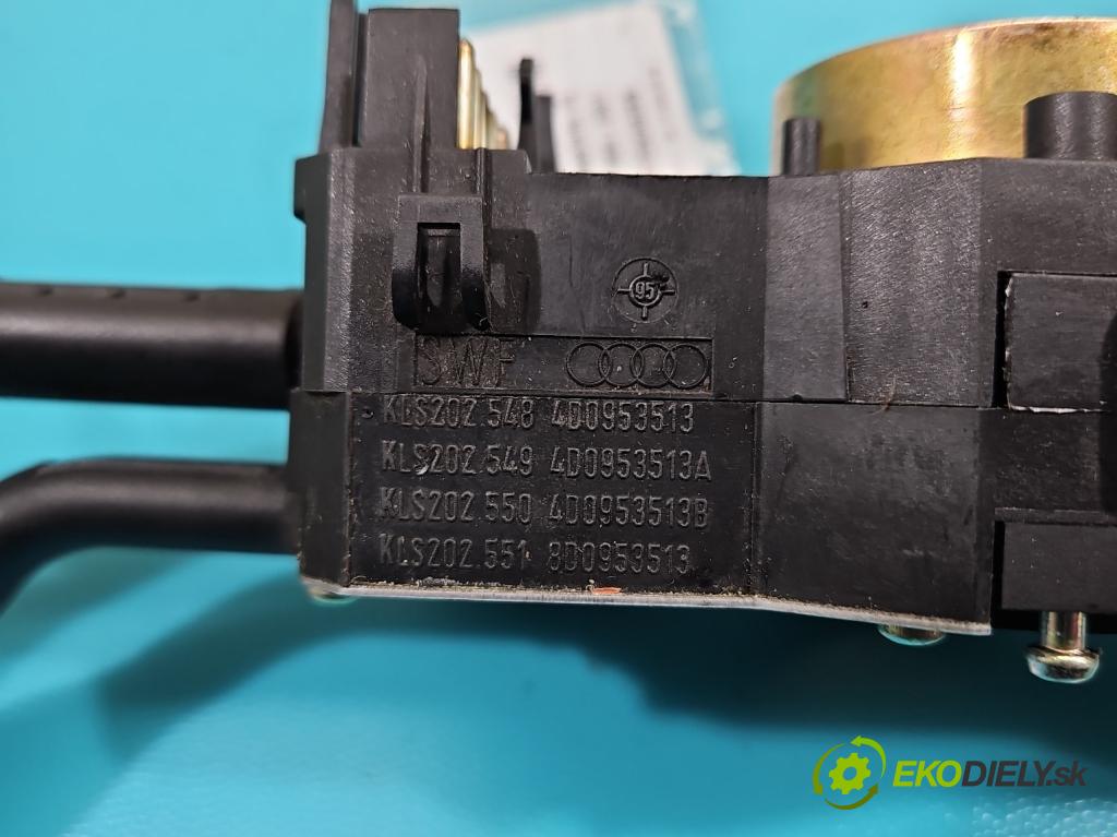 Audi A4 B5 1994-2001 1.8 20V 125 HP manual 92 kW 1781 cm3 4- prepínač komplex: 4D0953513 (Prepínacie páčky pod volantom)