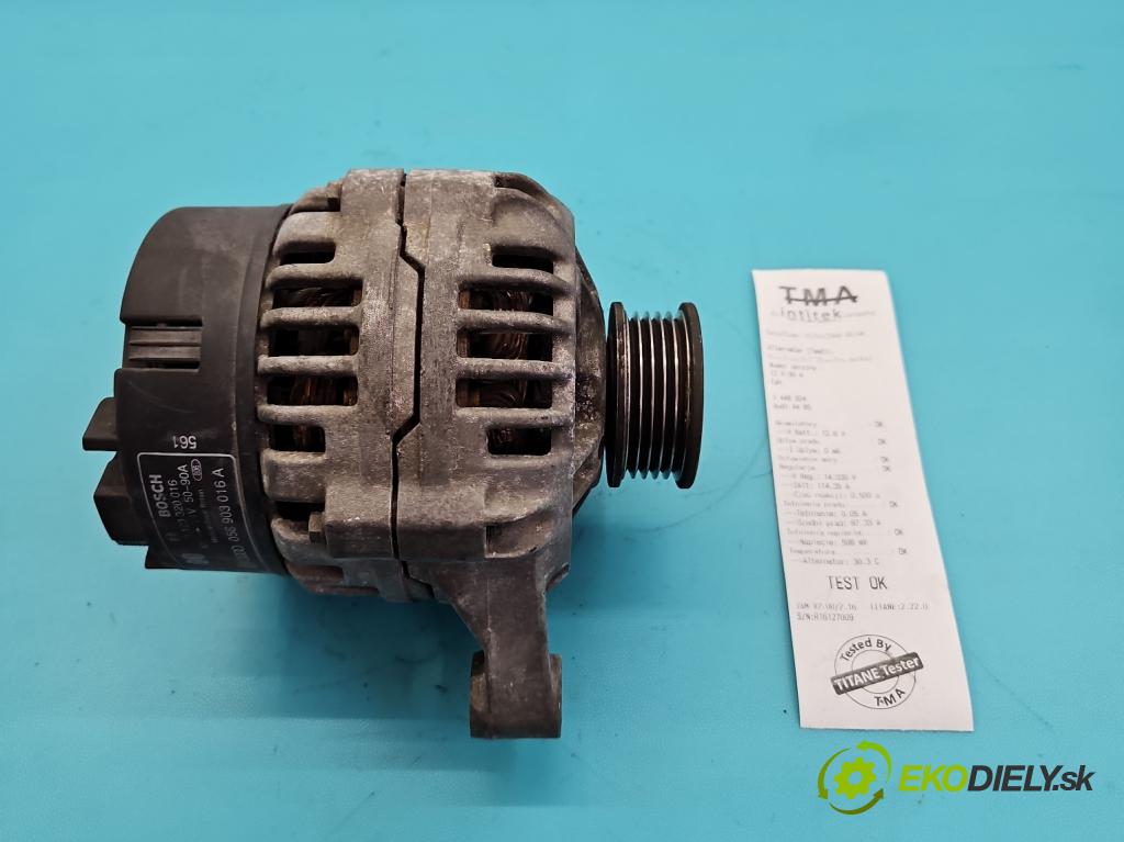 Audi A4 B5 1994-2001 1.8 20V 125 HP manual 92 kW 1781 cm3 4- Alternator 0123320016 (Alternátor)