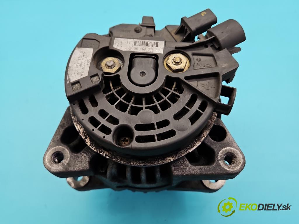 Peugeot 307 1.6 hdi 109 HP manual 80 kW 1560 cm3 5- Alternator 0124525035 (Alternátor)