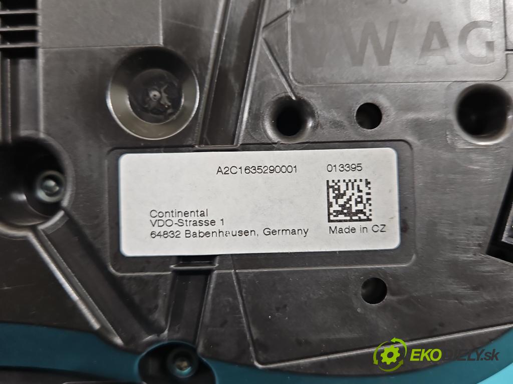 Skoda Karoq 2017- 1.5 TSI 150 hp automatic 110 kW 1498 cm3 5- Přístrojová deska 565920750B (Přístrojové desky, displeje)